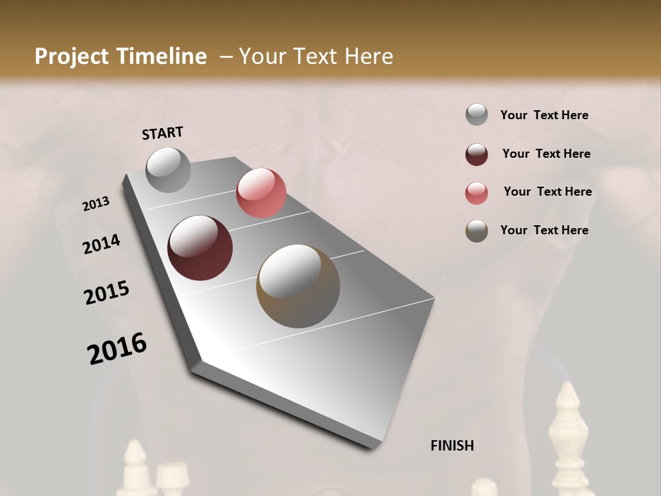 Posing Acrobat Dance PowerPoint Template