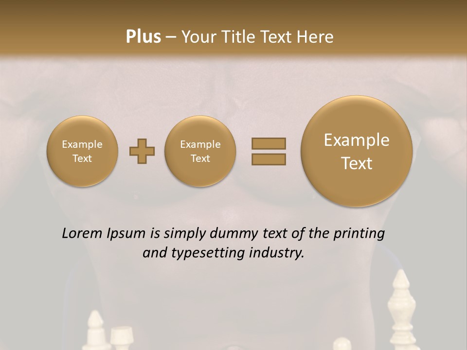 Posing Acrobat Dance PowerPoint Template