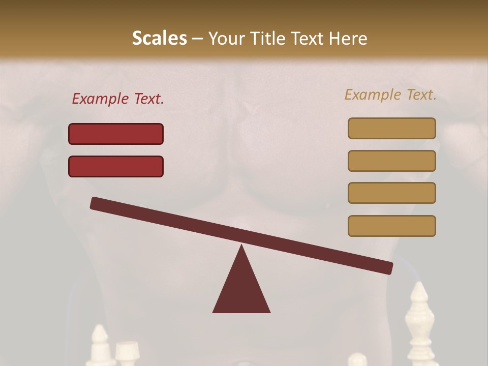 Posing Acrobat Dance PowerPoint Template