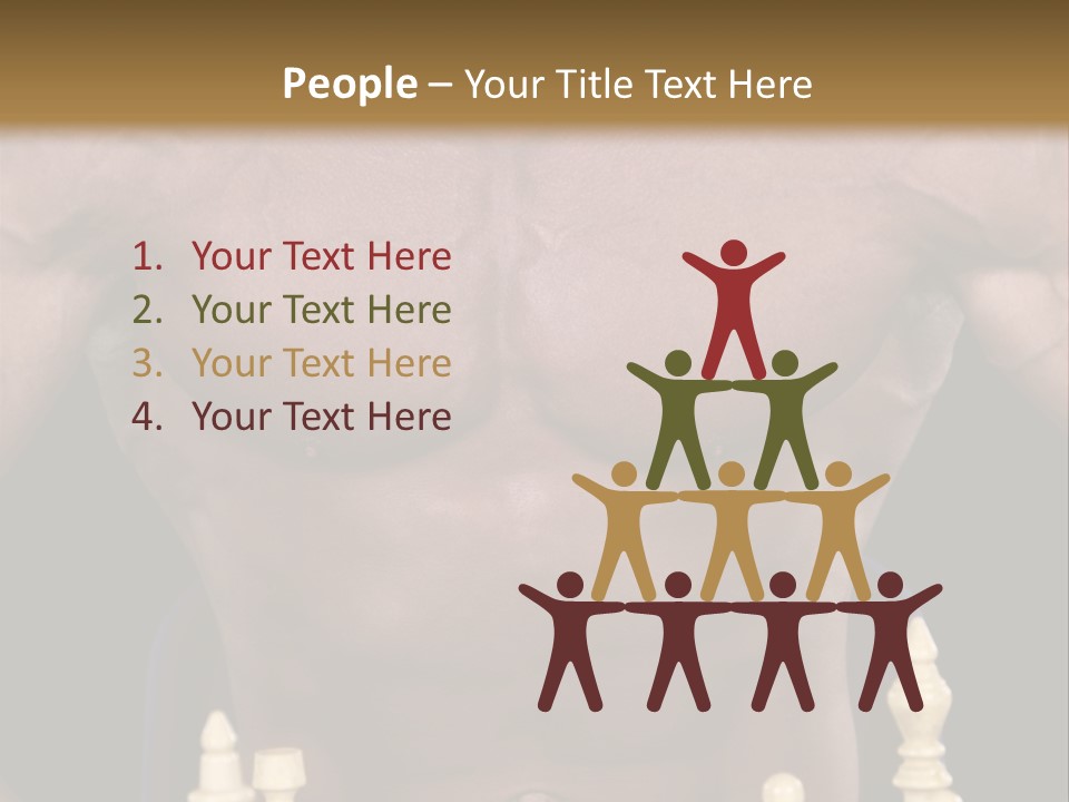 Posing Acrobat Dance PowerPoint Template