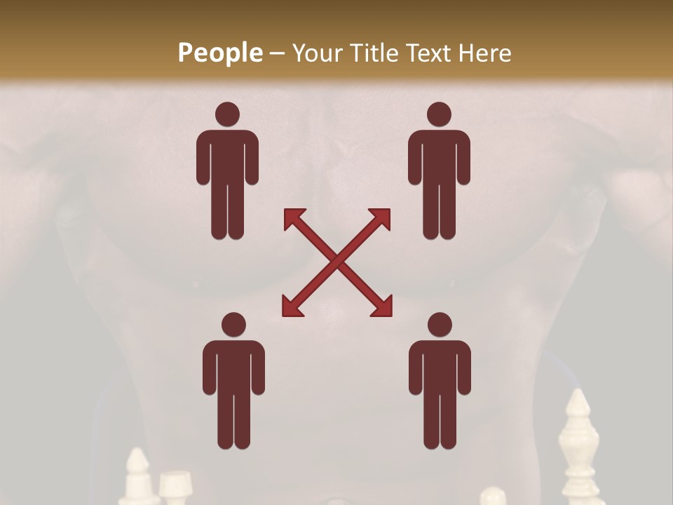 Posing Acrobat Dance PowerPoint Template