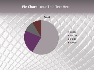 Cage Inlay Texture PowerPoint Template