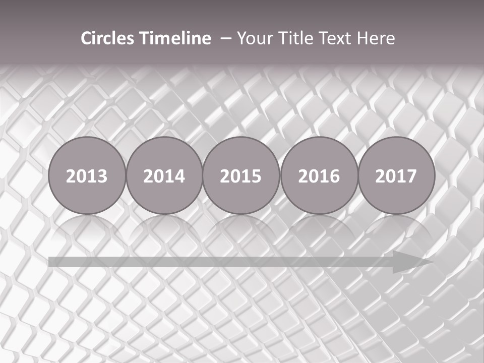 Cage Inlay Texture PowerPoint Template