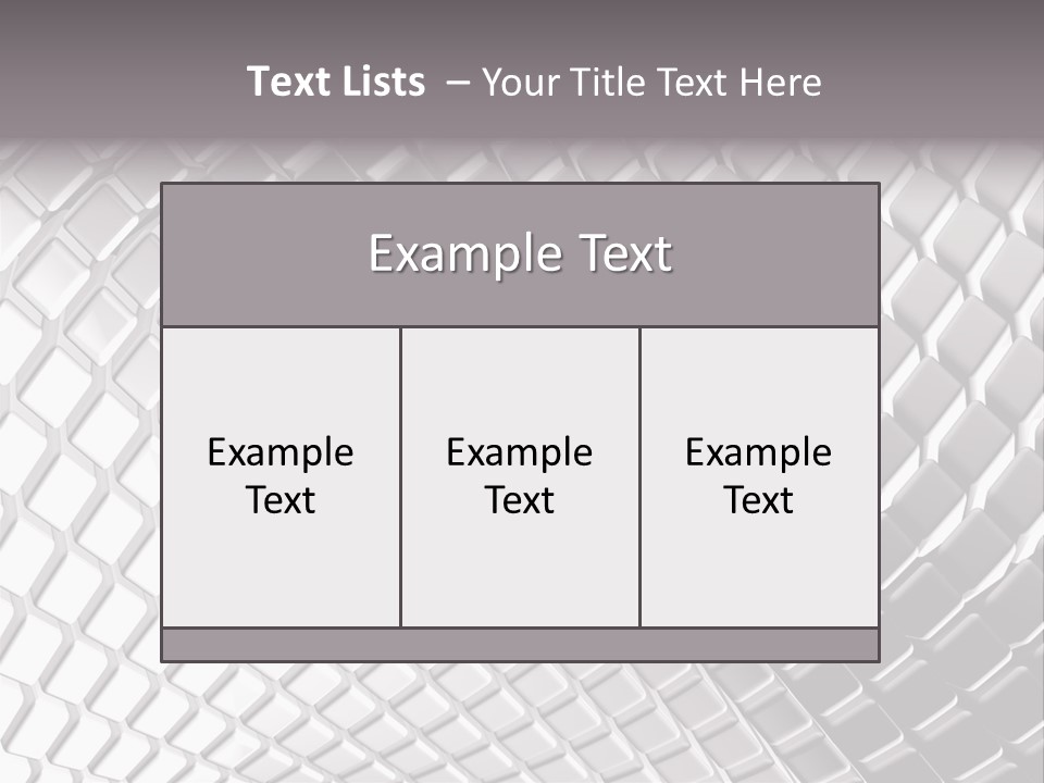 Cage Inlay Texture PowerPoint Template