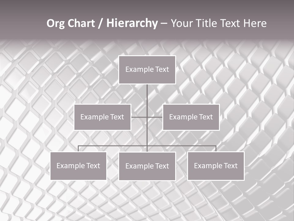 Cage Inlay Texture PowerPoint Template