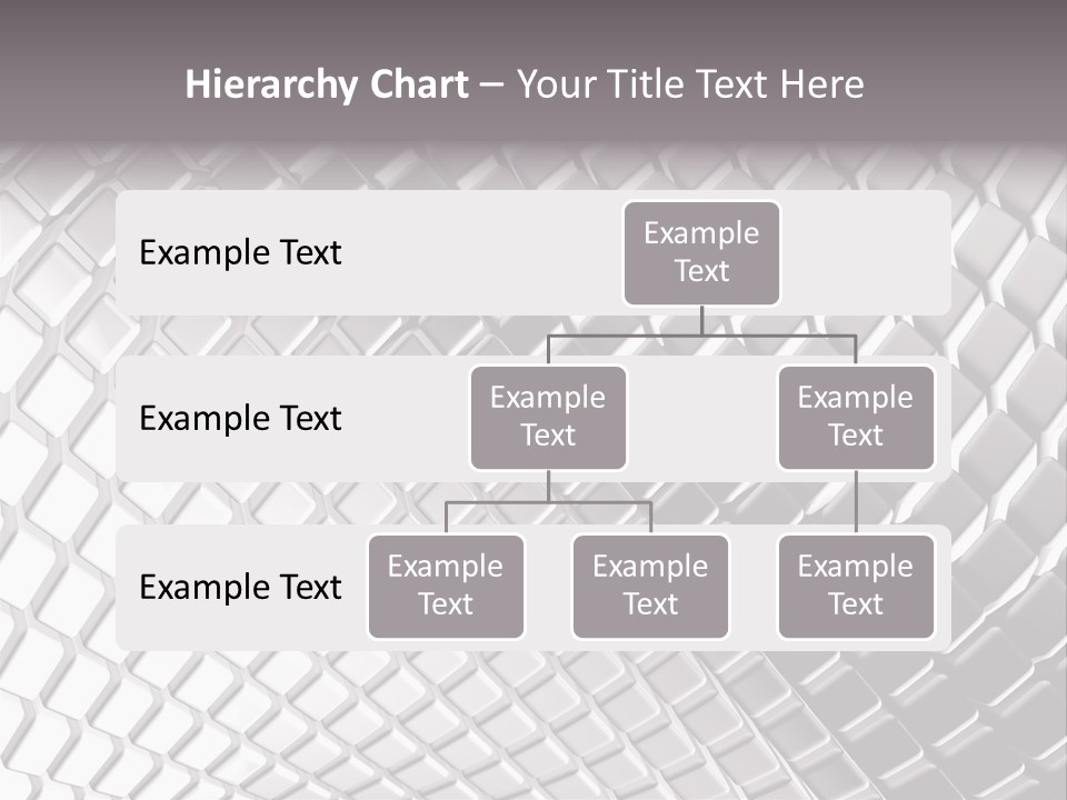 Cage Inlay Texture PowerPoint Template