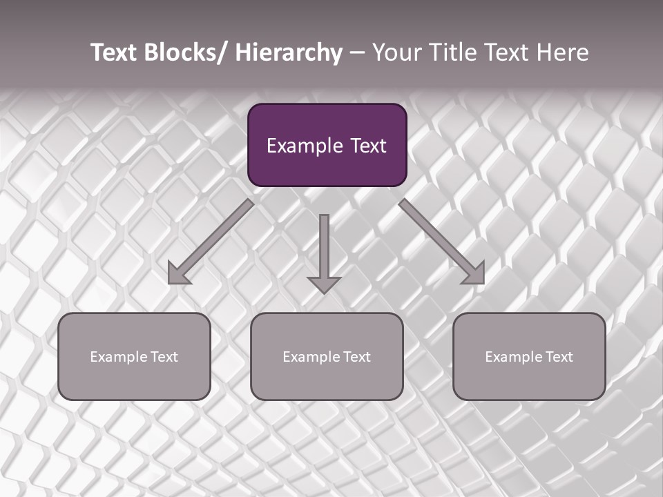 Cage Inlay Texture PowerPoint Template