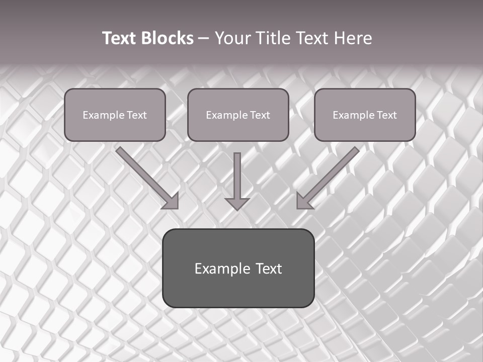 Cage Inlay Texture PowerPoint Template