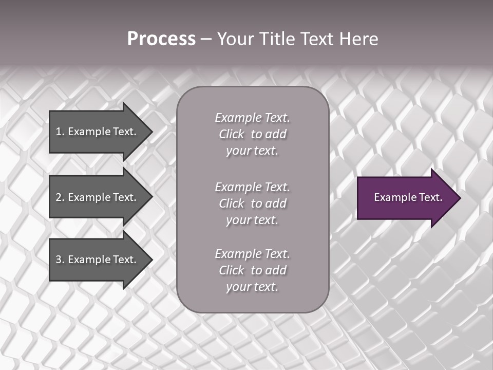 Cage Inlay Texture PowerPoint Template