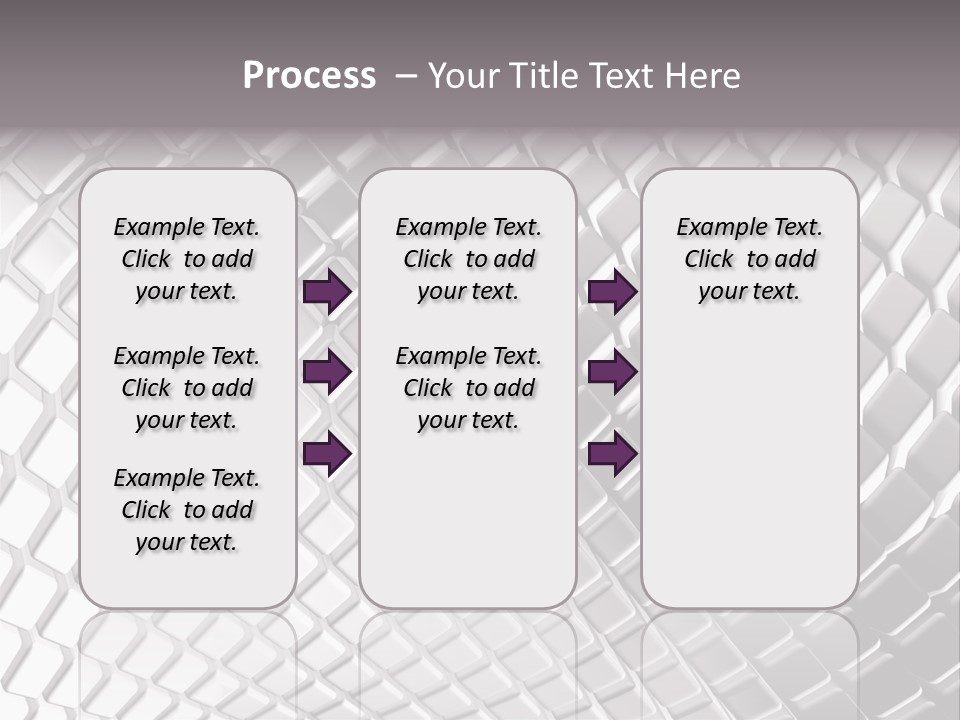 Cage Inlay Texture PowerPoint Template