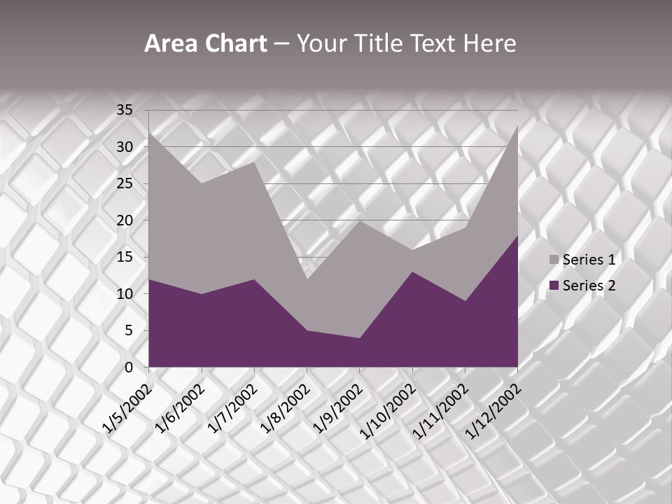 Cage Inlay Texture PowerPoint Template