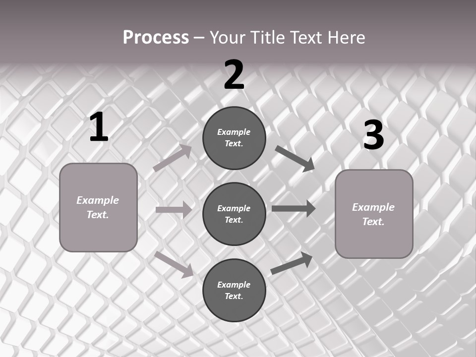 Cage Inlay Texture PowerPoint Template