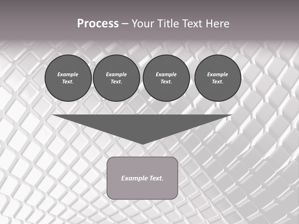 Cage Inlay Texture PowerPoint Template