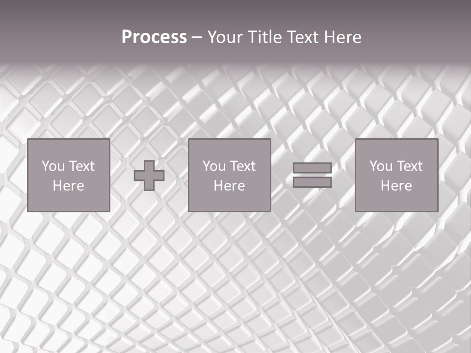 Cage Inlay Texture PowerPoint Template