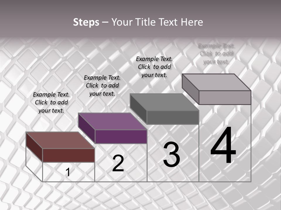 Cage Inlay Texture PowerPoint Template