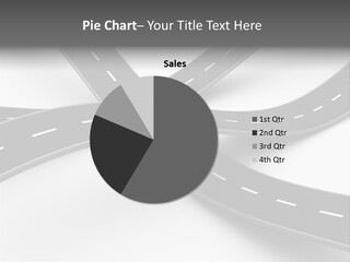 Hill Track Perspective PowerPoint Template