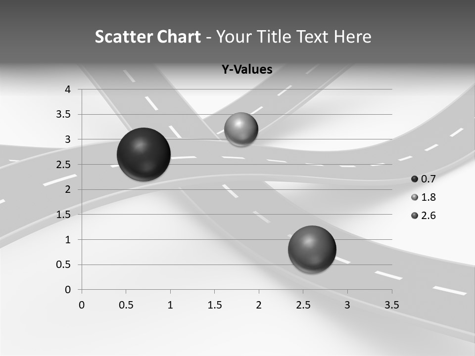 Hill Track Perspective PowerPoint Template