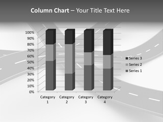 Hill Track Perspective PowerPoint Template