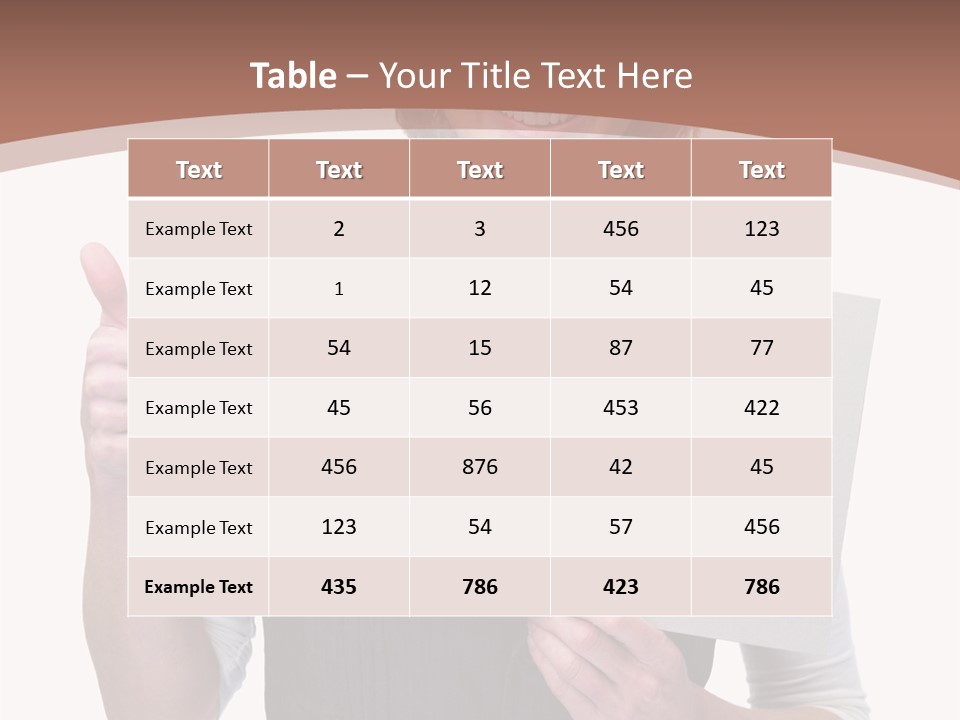 Hymnal Book White PowerPoint Template