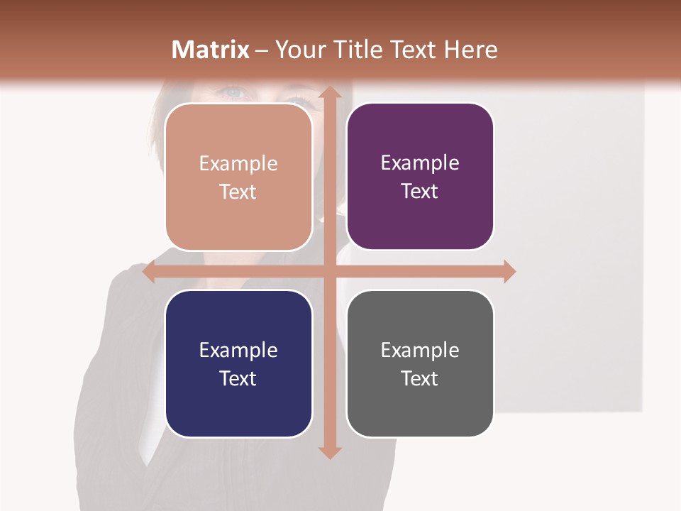 Uncertainty Way Decision PowerPoint Template