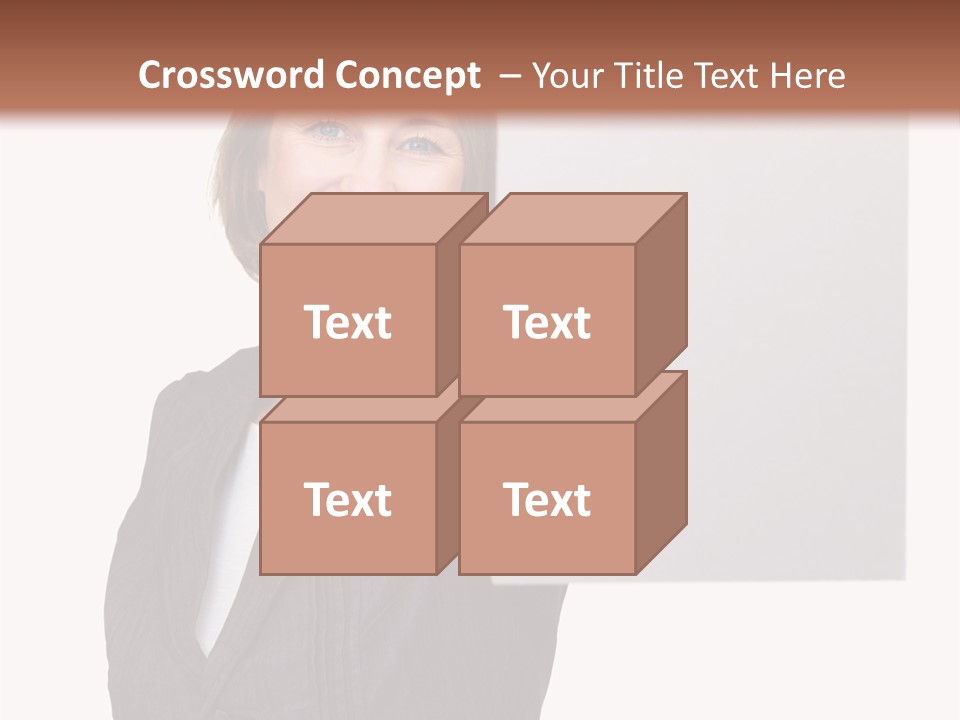 Uncertainty Way Decision PowerPoint Template