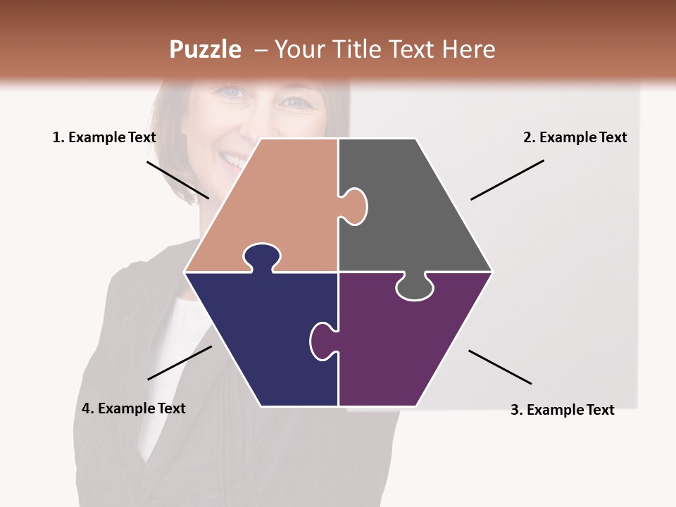 Uncertainty Way Decision PowerPoint Template