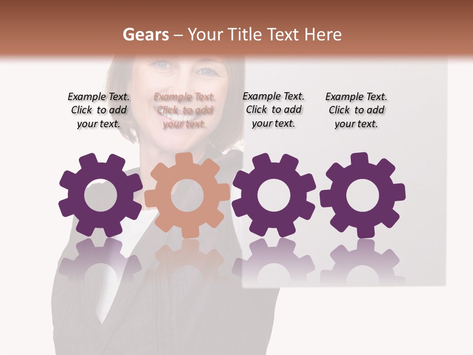 Uncertainty Way Decision PowerPoint Template