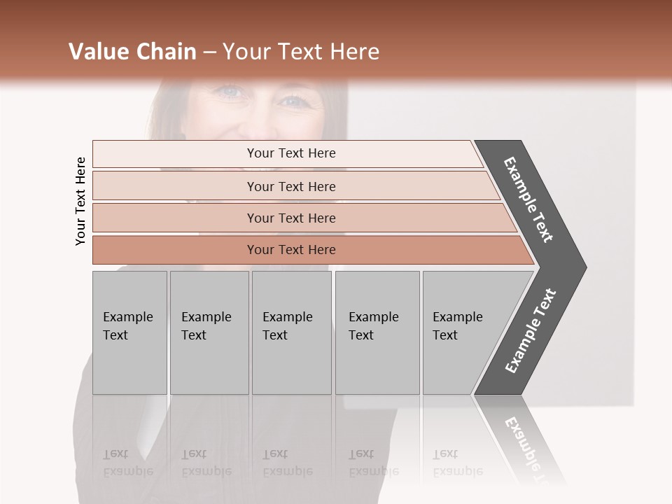 Uncertainty Way Decision PowerPoint Template