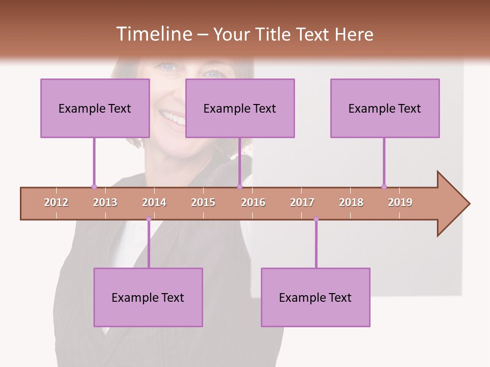 Uncertainty Way Decision PowerPoint Template