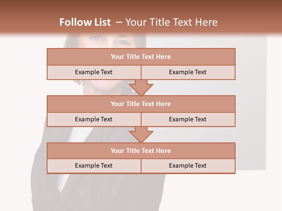 Uncertainty Way Decision PowerPoint Template