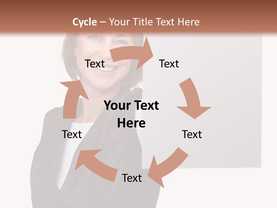 Uncertainty Way Decision PowerPoint Template