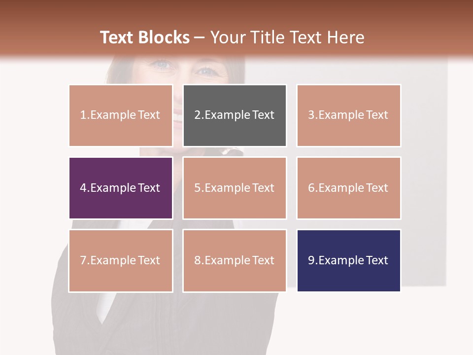 Uncertainty Way Decision PowerPoint Template