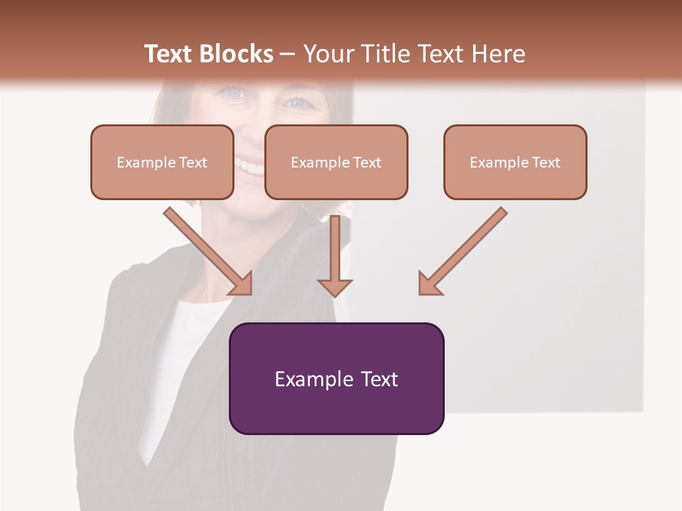 Uncertainty Way Decision PowerPoint Template