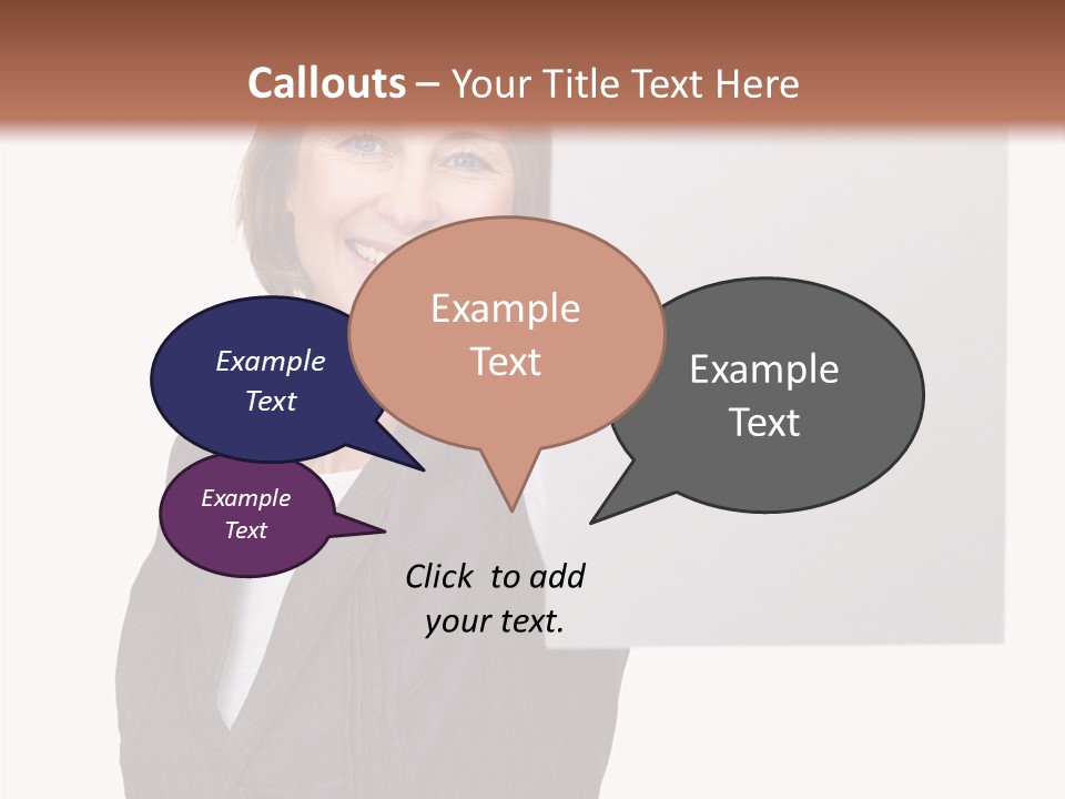 Uncertainty Way Decision PowerPoint Template