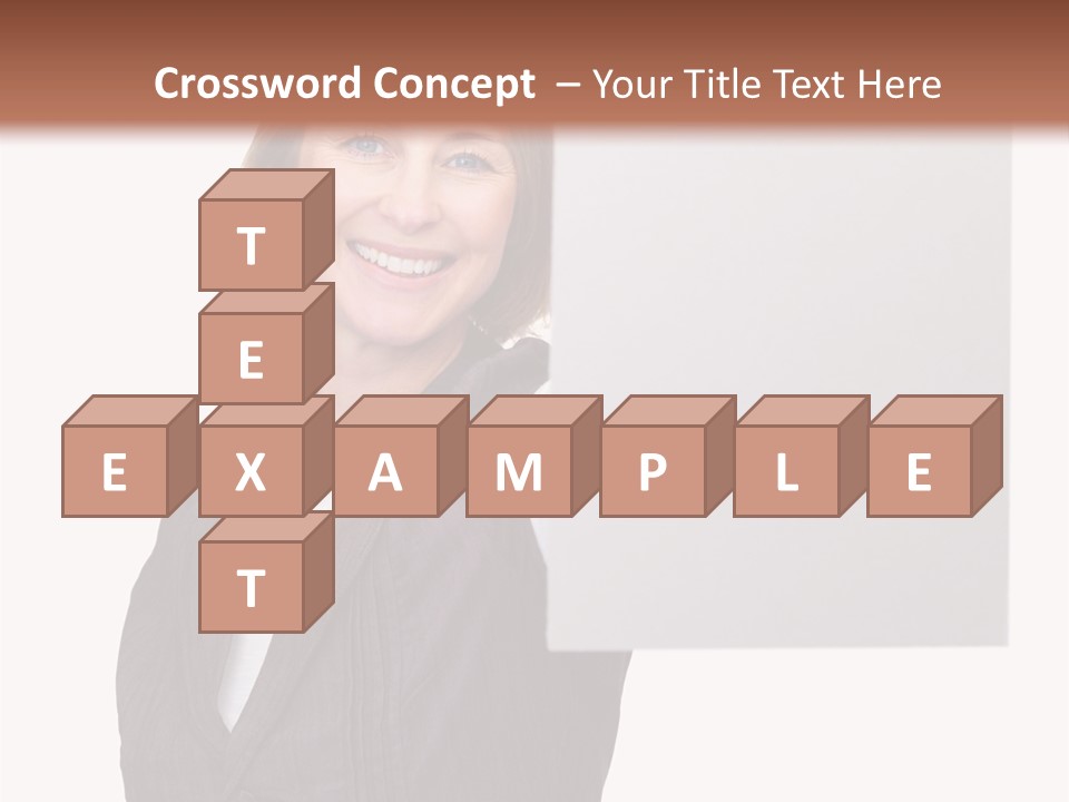 Uncertainty Way Decision PowerPoint Template