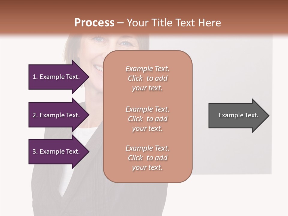 Uncertainty Way Decision PowerPoint Template