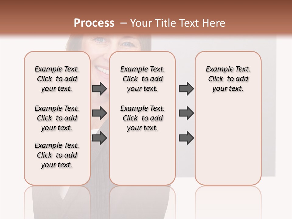 Uncertainty Way Decision PowerPoint Template