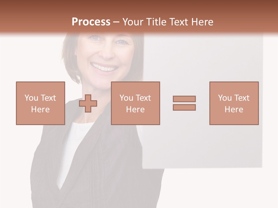 Uncertainty Way Decision PowerPoint Template