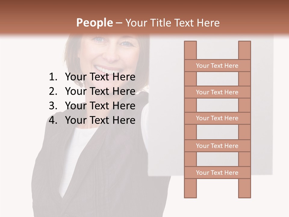 Uncertainty Way Decision PowerPoint Template