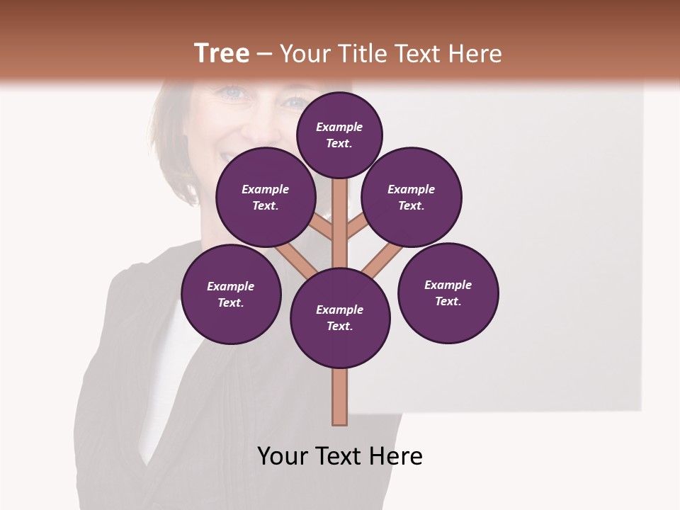 Uncertainty Way Decision PowerPoint Template