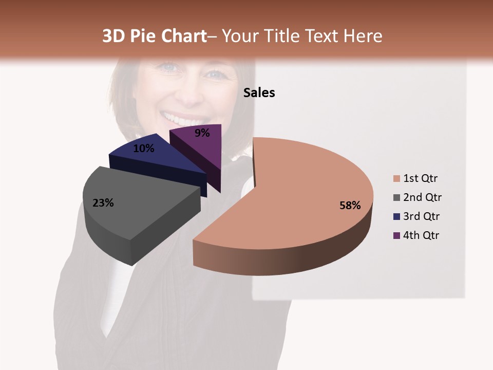Uncertainty Way Decision PowerPoint Template