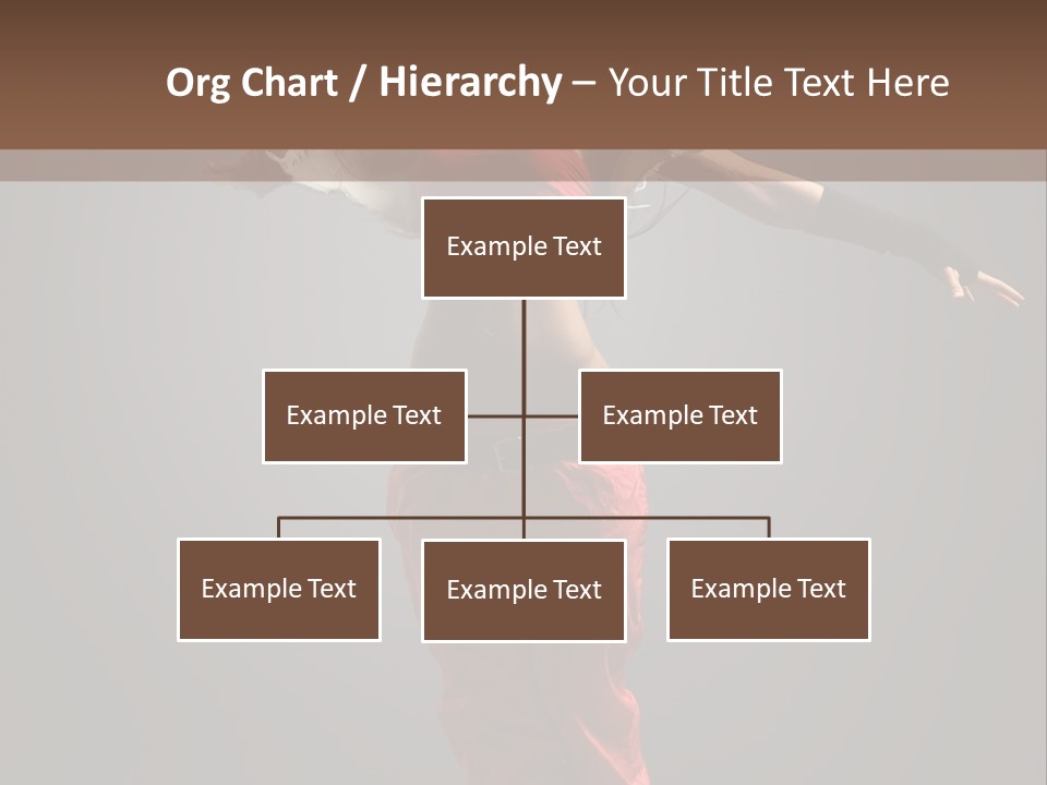 Posing Acrobat Dance PowerPoint Template