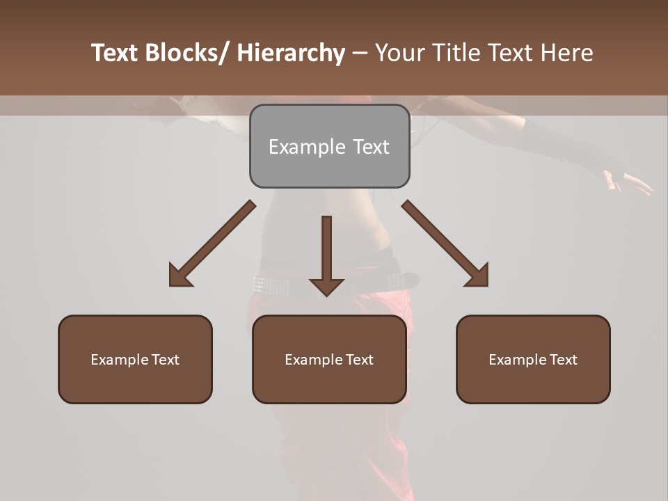 Posing Acrobat Dance PowerPoint Template