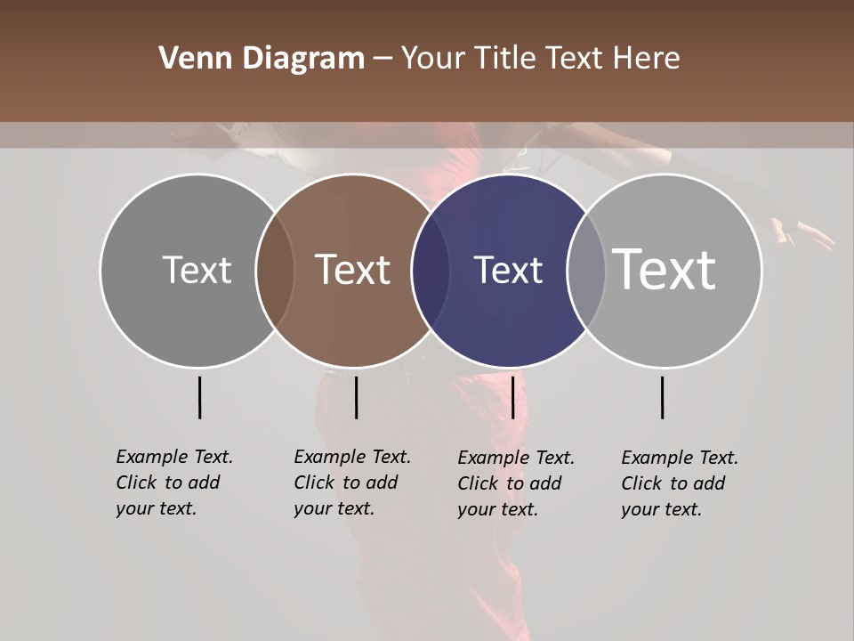 Posing Acrobat Dance PowerPoint Template