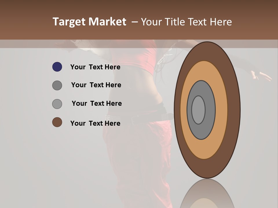 Posing Acrobat Dance PowerPoint Template