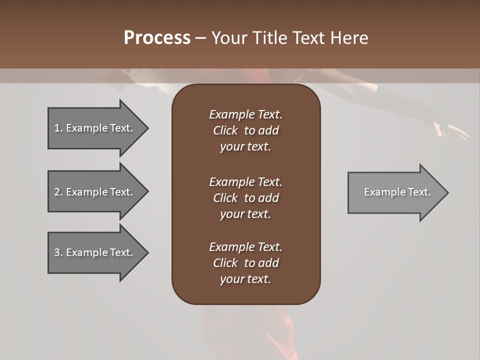 Posing Acrobat Dance PowerPoint Template