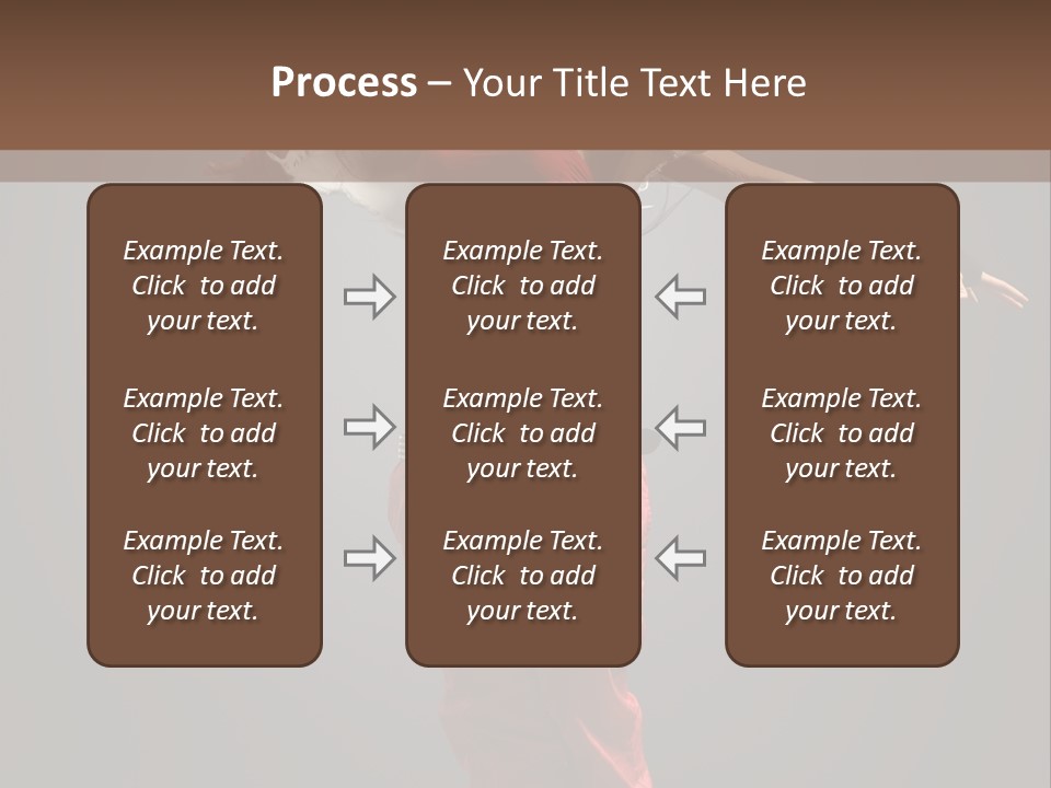 Posing Acrobat Dance PowerPoint Template