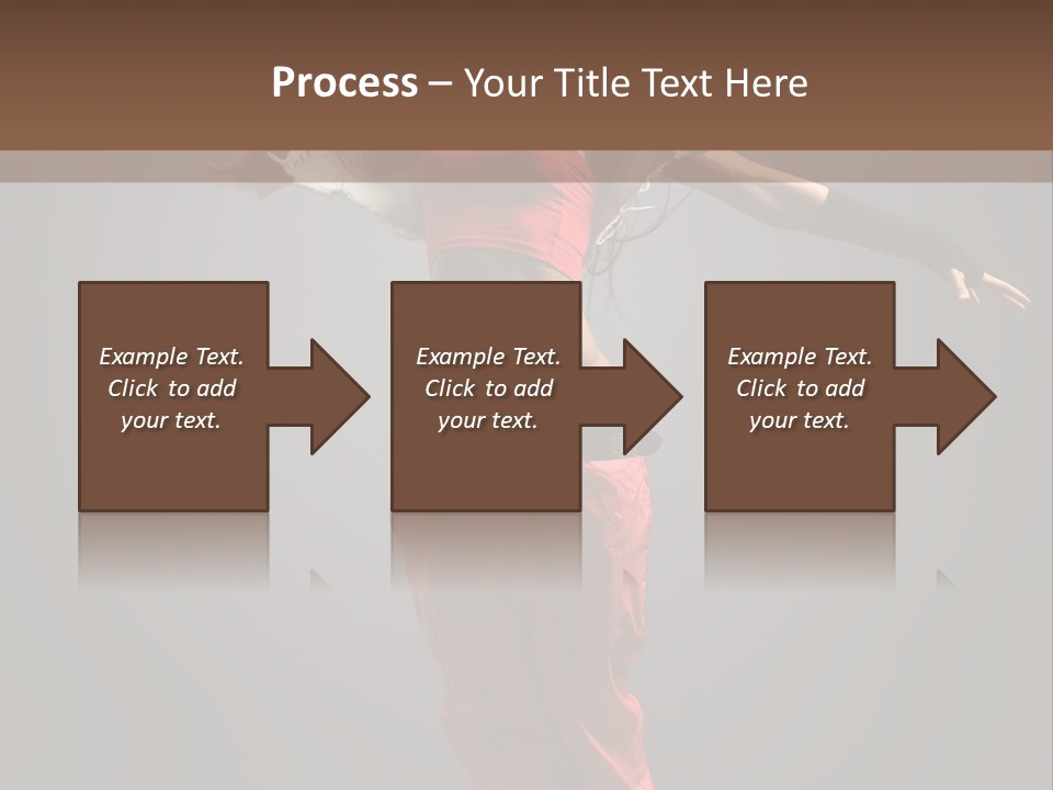 Posing Acrobat Dance PowerPoint Template