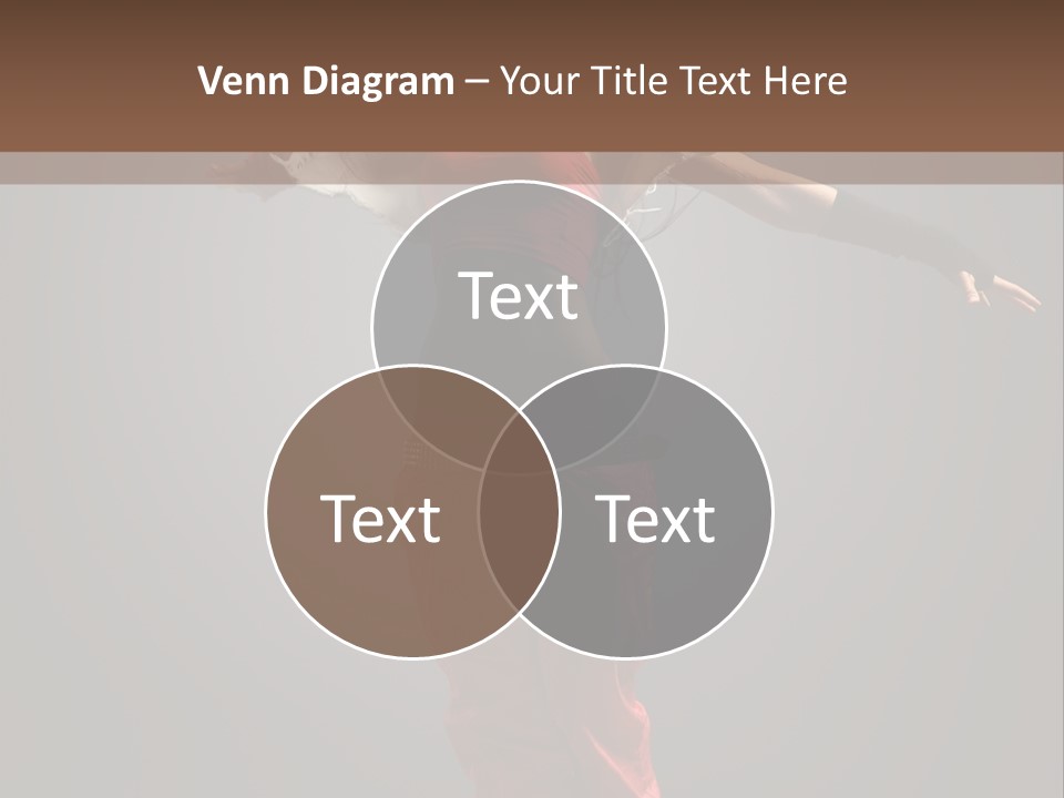 Posing Acrobat Dance PowerPoint Template