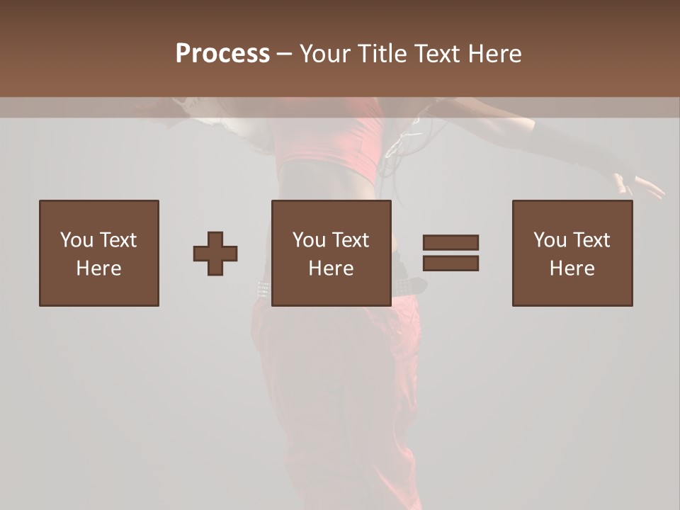 Posing Acrobat Dance PowerPoint Template
